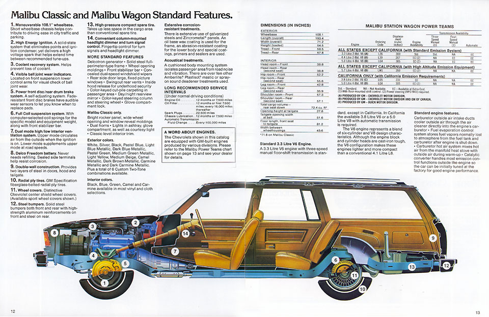1979 Chevrolet Wagons Brochure Page 8